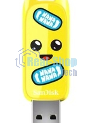 Флешка USB SanDisk Fortnite, Peely Edition 128Gb SDCZIF-128G-G46, USB3.2, желтая