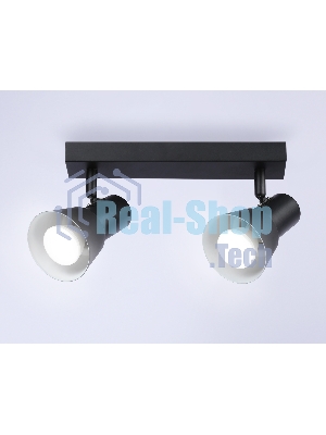 Светильник Ambrella light TA13117/2 BK/WH черный/белый GU10/2 max 12W 350*85*150