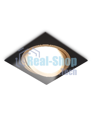 Светильник Ambrella light TN51918 BK/GD черный/золото GX53 max 12W 115*115*23