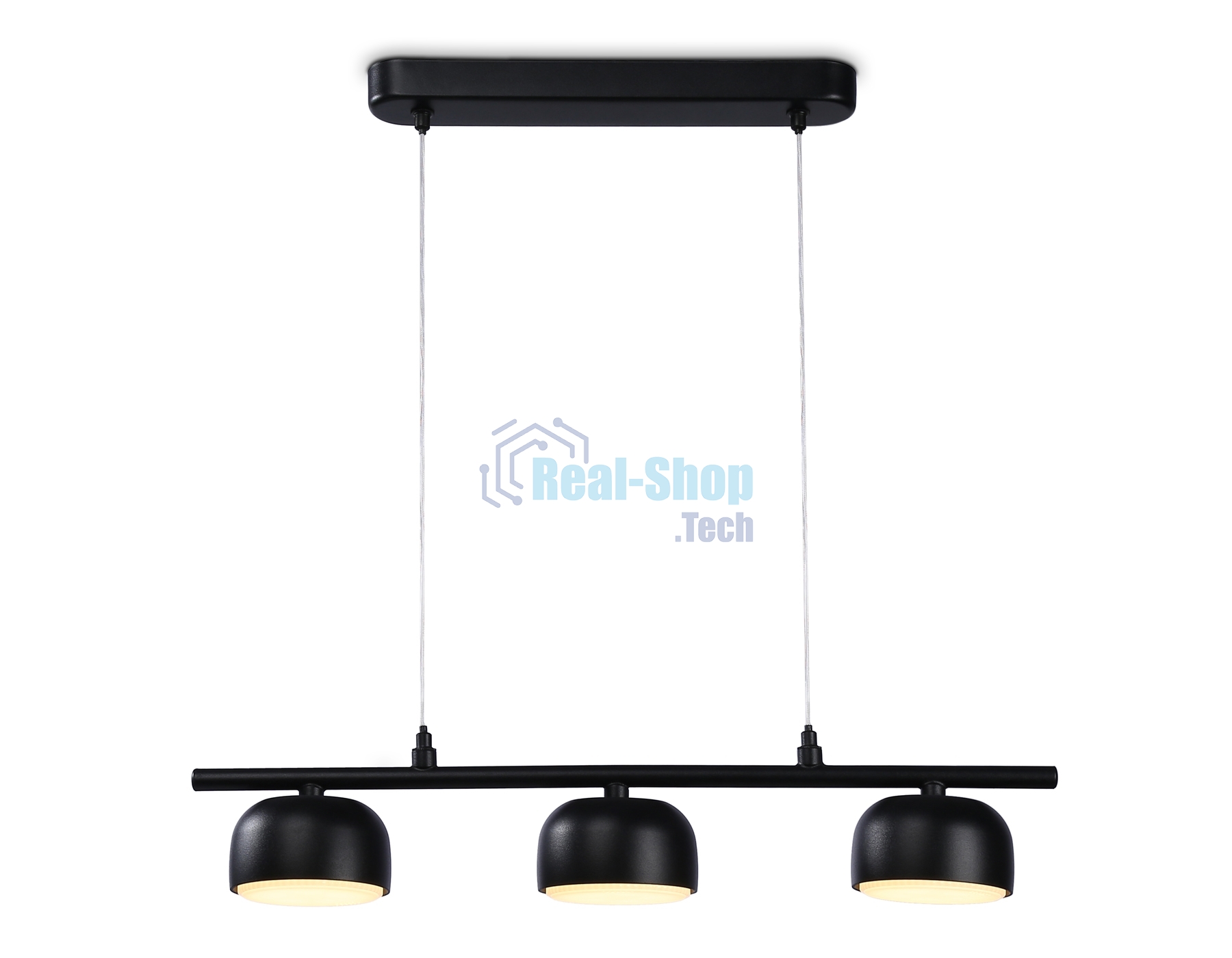 Светильник Ambrella light TN71034/3 BK черный GX53/3 max 12W 440*80*1100
