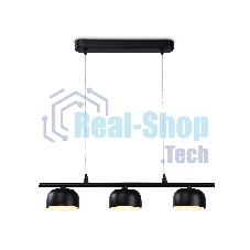Светильник Ambrella light TN71034/3 BK черный GX53/3 max 12W 440*80*1100