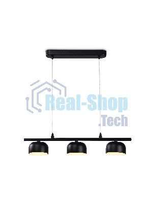 Светильник Ambrella light TN71034/3 BK черный GX53/3 max 12W 440*80*1100