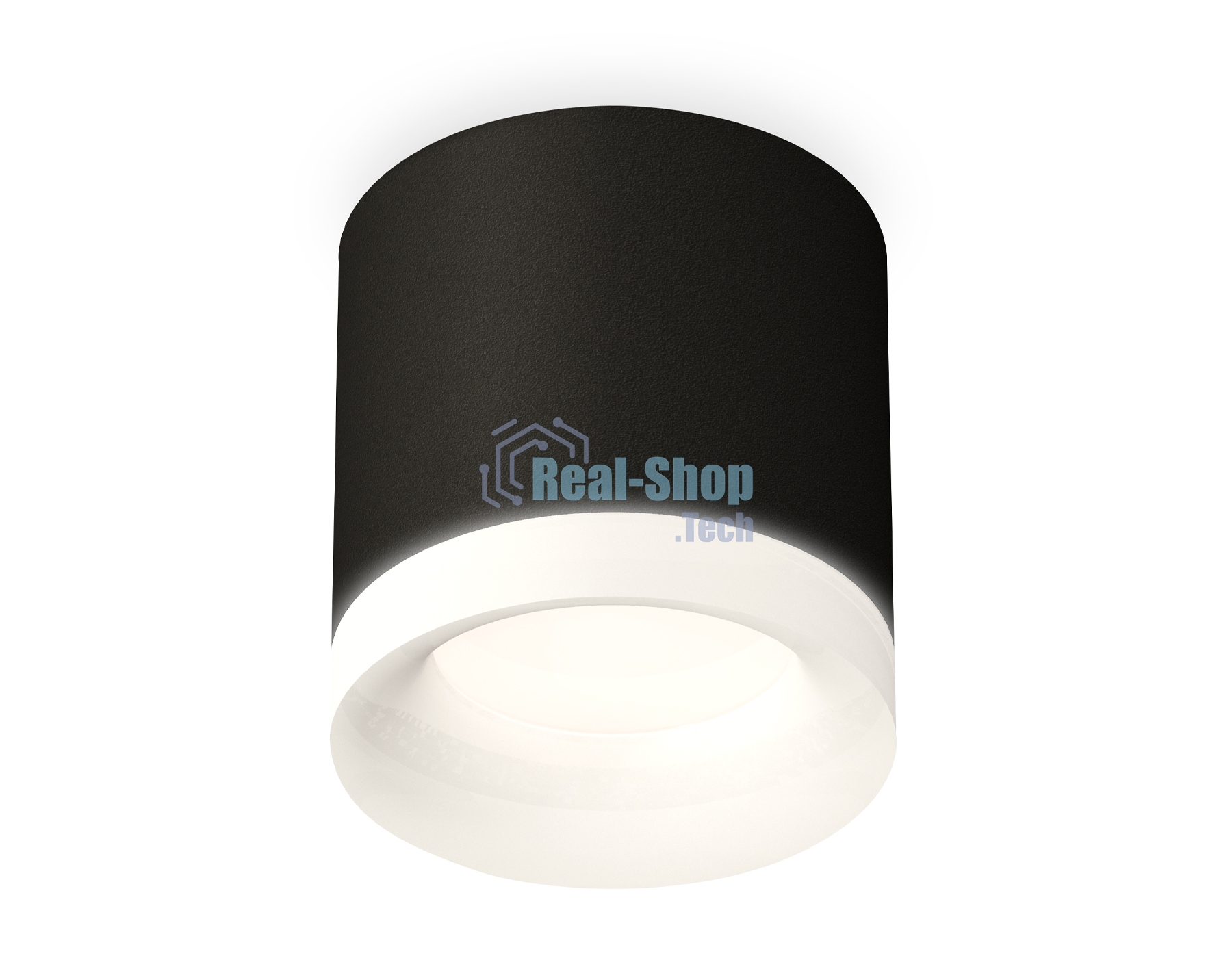 Светильник Ambrella Light XS7402034 SBK/FR черный песок/белый матовый MR16 GU5.3 (C7402, N7165)