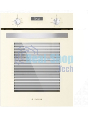Шкаф духовой электрический Maunfeld EOEM516BG, 45 см, 51 л, бежевый, встраиваемый