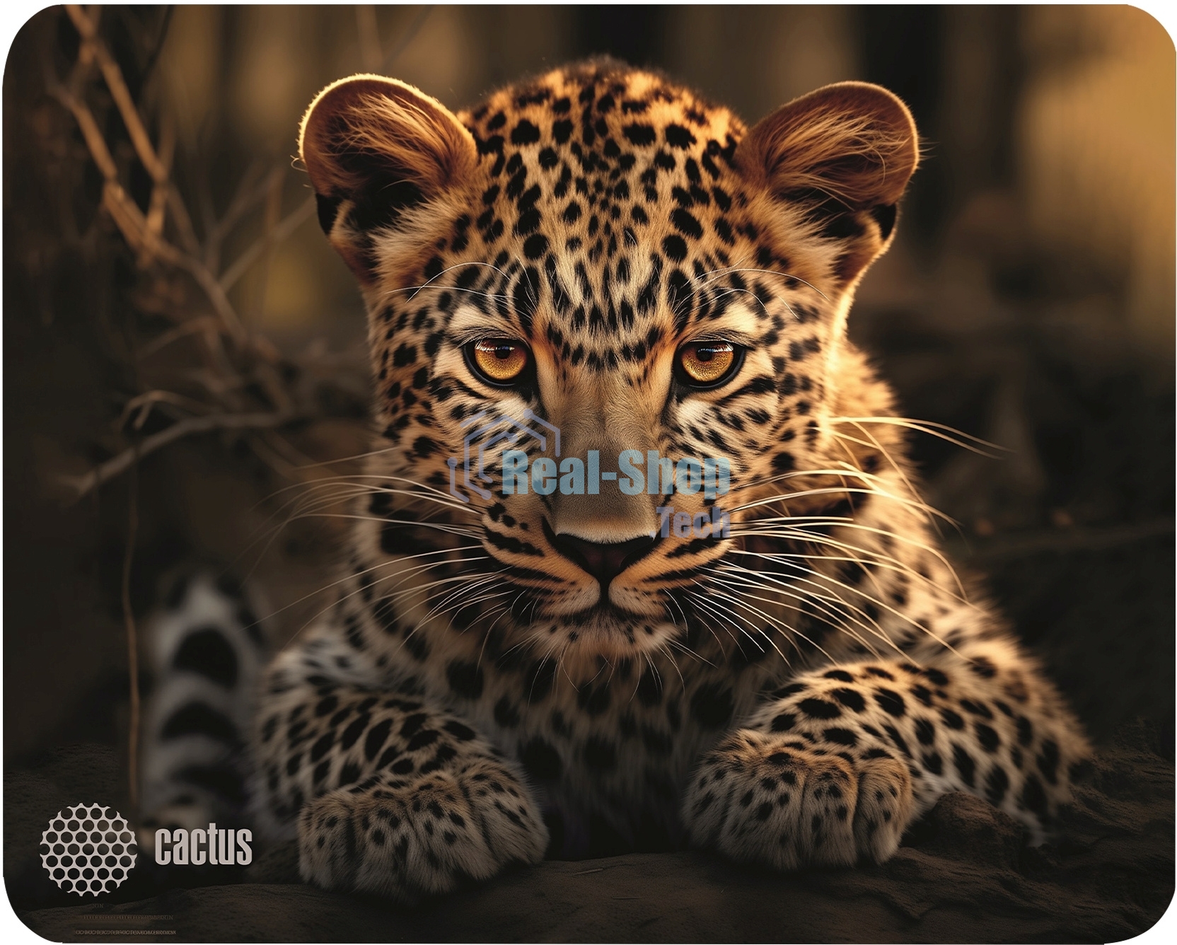 Коврик для мыши Cactus Leopard 250x200x3мм (CS-MP-D06S)