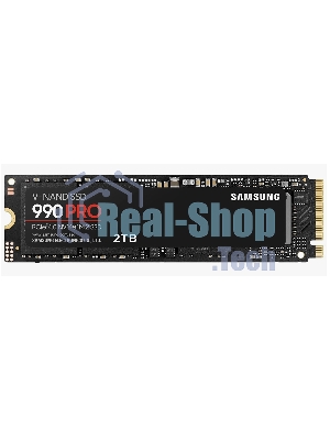 Накопитель SSD Samsung 990 PRO, 2Tb, PCIe 4.0 x4, M.2 2280, NVMe, R/W 7450/6900