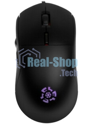 Мышь проводная Qumo UFO M77 черный, 2400 dpi, USB, кнопки - 6