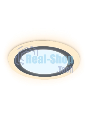Встраиваемый cветодиодный светильник Ambrella light DCR373 6W+3W 6400K/3000K 85-265V D145*28