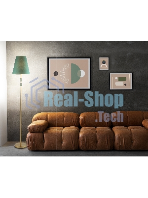 Светильник Ambrella light LH75059 BS/GN латунь/зеленый E27 max 60W D300*1550