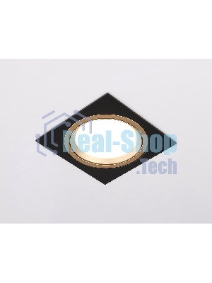 Светильник Ambrella light TN51918 BK/GD черный/золото GX53 max 12W 115*115*23