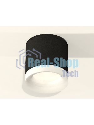 Светильник Ambrella Light XS7402034 SBK/FR черный песок/белый матовый MR16 GU5.3 (C7402, N7165)