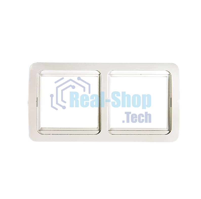 Рамка 2-м CLASSICO 2302H белый ASD/IN HOME 4680005959938