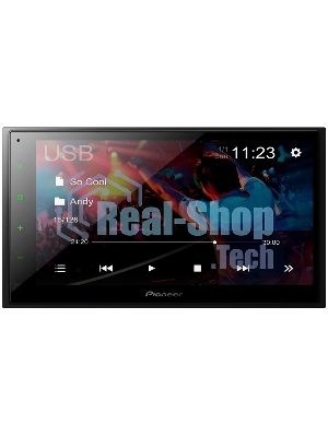 Автомагнитола Pioneer DMH-A345BT, 2 DIN, 6.8