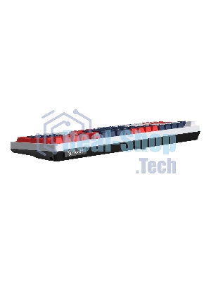 Клавиатура проводная A4Tech Bloody S98 механическая синий/белый USB for gamer LED (SPORTS NAVY)