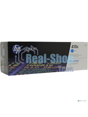 Тонер Картридж HP 410X CF411X голубой для HP LJ Pro M452/M477 (5000 стр.)