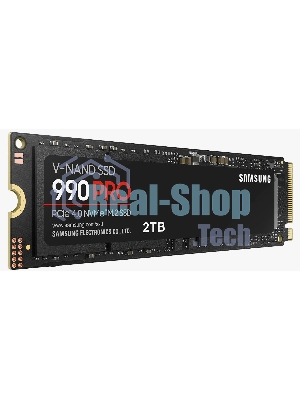 Накопитель SSD Samsung 990 PRO, 2Tb, PCIe 4.0 x4, M.2 2280, NVMe, R/W 7450/6900