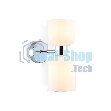Настенный светильник Ambrella light LH56087/2 СH/FR хром/белый матовый E14*2 max 40W 215*120*300