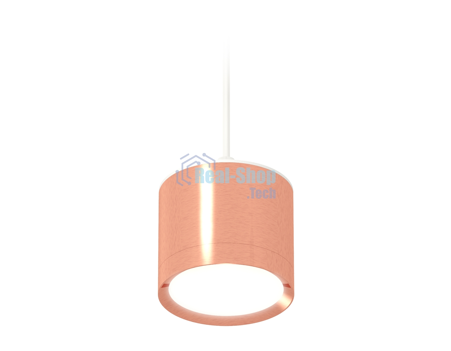 Светильник Ambrella Light XP8122012 PPG/SWH золото розовое полированное/белый песок GX53 (A2331, C8122, N8126)