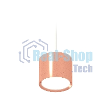Светильник Ambrella Light XP8122012 PPG/SWH золото розовое полированное/белый песок GX53 (A2331, C8122, N8126)