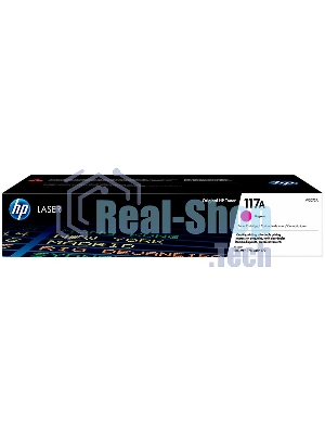 Картридж лазерный HP W2073A (HP 117A) пурпурный для HP Color Laser 150/170 700 страниц.