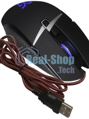 Мышь проводная ExeGate Gaming Standard Laser GML-13 черный, 4000 dpi, USB, кнопки - 8