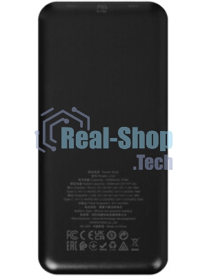 Портативный аккумулятор Hoco J102 Cool figure 10000mAh QC3.0/PD3.0 20W 3A USB-A/USB-C черный