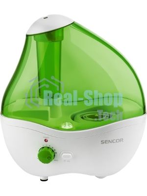 Увлажнитель воздуха Sencor SHF 921GR зеленый/белый, 20 м², 2.2 л