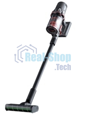 Пылесос вертикальный Deerma DEM-T50W серый/черный/красный, питание от аккумулятора, 420 Вт, уборка сухая, пылесборник 0.4 л