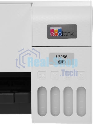 МФУ струйное Epson L3256 (C11CJ67407/C11CJ67414/C11CJ67421/C11CJ67519/C11CJ67504/C11CJ67524/C11CJ67516), A4 цветное, печ. до 10 стр/мин. (ч/б) до 5 стр/мин. (цвет), 1440 x 5760 dpi (печать) 1200x2400dpi (скан.), USB, Wi-Fi