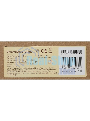 Робот-пылесос Dreame D10 Plus белый, 5200 мА·ч Li-Ion, уборка сухая/влажная, пылесборник контейнер 0.4 л