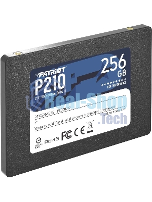 Накопитель SSD Patriot P210, 256Gb, SATA III, 2.5