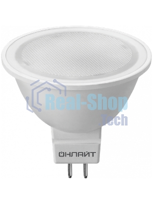 Лампа светодиодная ОНЛАЙТ 61891 OLL-MR16-10-230-6.5K-GU5.3
