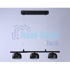 Светильник Ambrella light TN71034/3 BK черный GX53/3 max 12W 440*80*1100