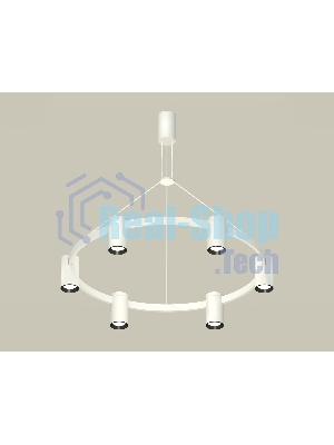 Светильник Ambrella light XB9021101/6 SWH/PBK белый песок/черный полированный MR16 GU5.3 (С9021, N6103)