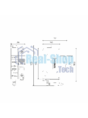 Умный автоматический выключатель Werkel 1 P  63 A  C  6 kA W1001P6301