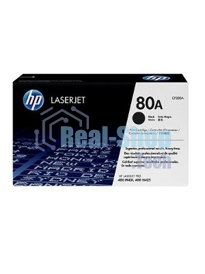 Картридж лазерный HP 80A (CF280A) черный для LaserJet Pro 400 M401/M425 2700 стр.
