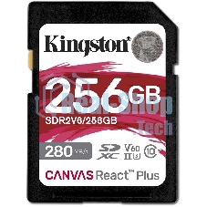 Флеш карта SDXC Kingston SDR2V6/256Gb Canvas React Plus w/o adapter 256Gb