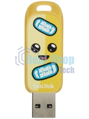 Флешка USB SanDisk Fortnite, Peely Edition 64Gb SDCZIF-064G-G46, USB3.2, желтая
