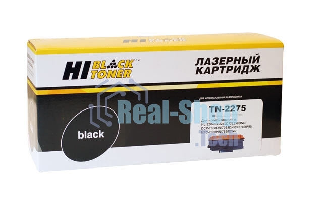Картридж Brother HL-2240R/2240DR/2250DNR/DCP-7060DR (Hi-Black) TN-2275, 2,6K