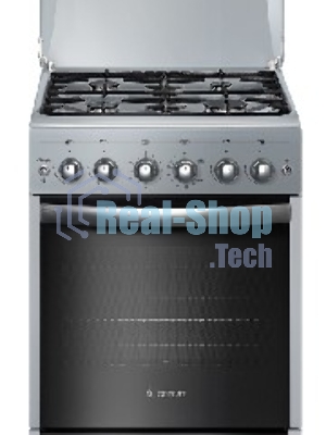Плита газовая Gefest ПГ 5100-02 0068 серебристый, конфорок 4 шт, духовка 52 л, 50 см x 85 см x 58.5 см
