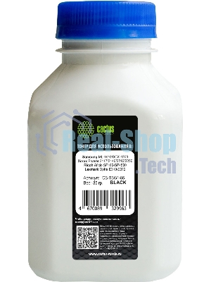 Тонер Cactus CS-TSG1-85 черный флакон 85гр. для принтера Samsung ML1610/SCX4100/4200 Ricoh Aficio SP100-SP4500
