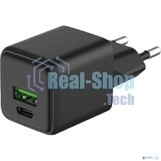 Сетевое зарядное устройство Rexant с двумя портами USB-A и Type-C, 25Вт GaN