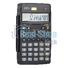 Калькулятор научный Deli E1711 черный 8+2-разр.