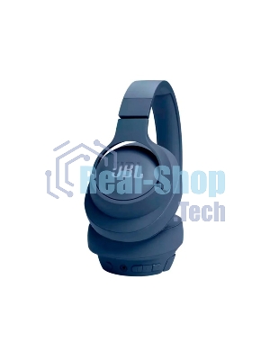 Беспроводные/проводные наушники JBL Tune 720BT синий, полноразмерные, Bluetooth + проводной, до 76 ч.