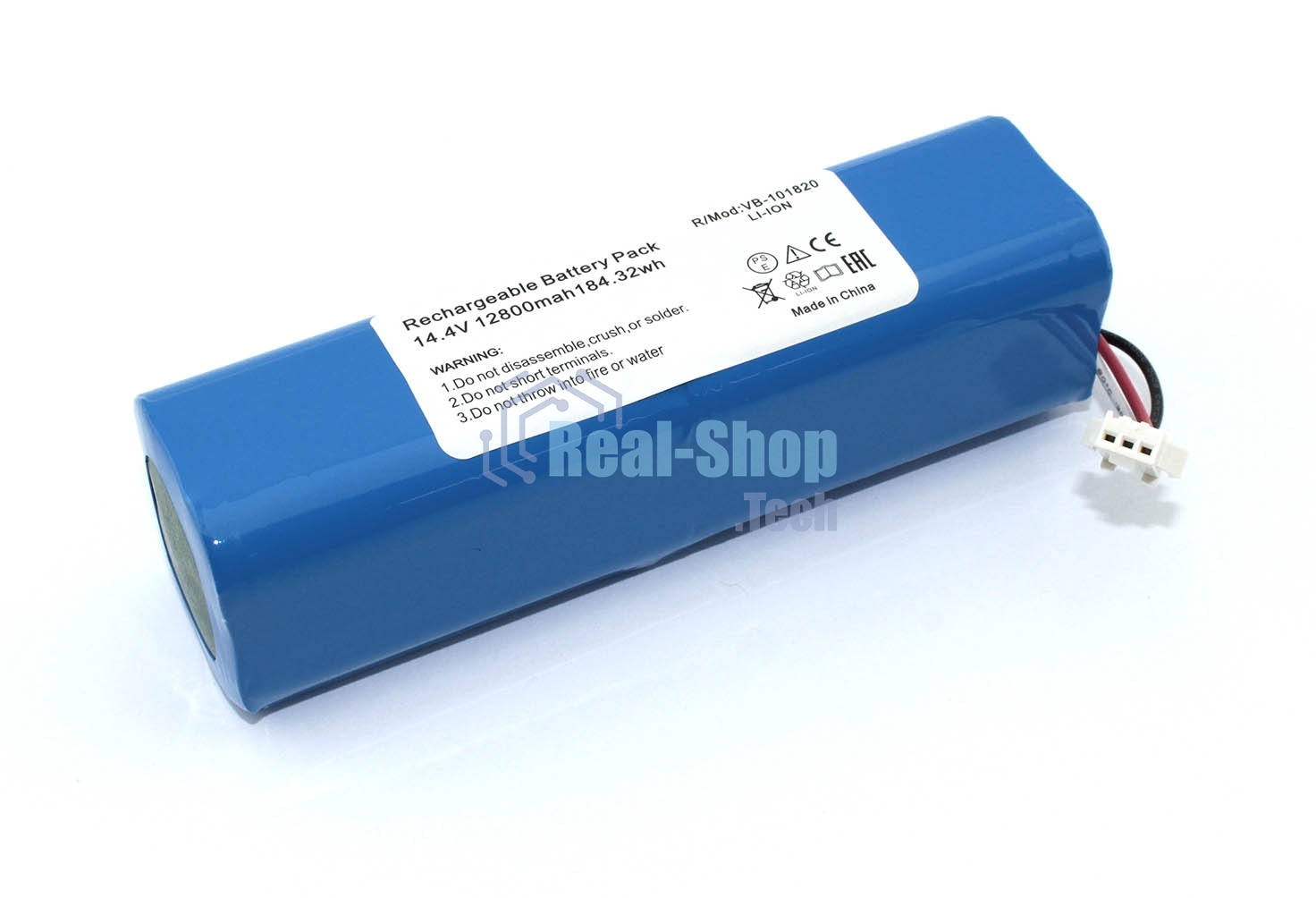 Аккумулятор для XiaoMi Lydsto R1 Roidmi Eve Plus Viomi S9 14.4V 12800mAh