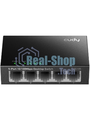 Коммутатор Cudy FS105, 5×100 Мбит/с