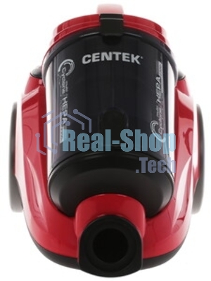 Пылесос Centek CT-2530 красный/черный, 400/2300 Вт, уборка сухая, пылесборник контейнер 2 л