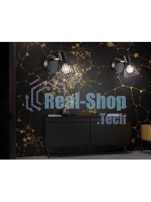 Светильник Ambrella light TR8659 BK/GD черный/золото E14 max 60W 160*100*145