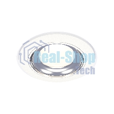 Комплект встраиваемого светильника Ambrella light XC7621061 SWH/PSL белый песок/серебро полированное MR16 GU5.3 (C7621, N7022)
