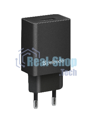 Сетевой адаптер Defender 1xUSB, 5V/2.1А, пакет, черный (EPA-10)